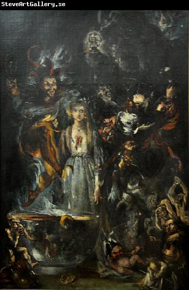 Cornelis Holsteyn Fantasy based on Goethe's Faust